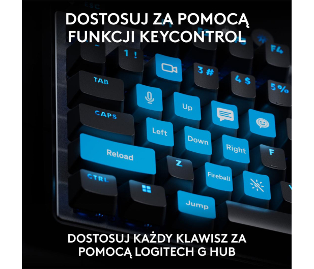 Logitech G PRO X TKL Rapid czarny - 1298663 - zdjęcie 7